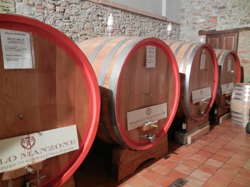 бочки с вином